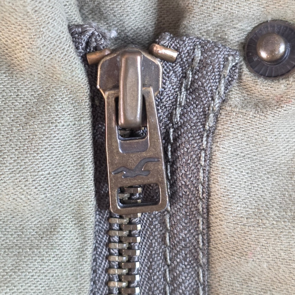 Hollister Utility Vest Womens Small Olive Green Excellent Cinched Cargo Jacket - Picture 6 of 13